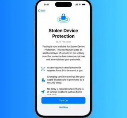 朗县苹果授权维修店分享被盗设备保护功能开启方法 