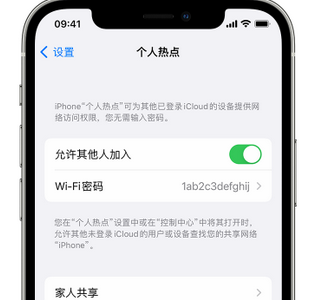 朗县apple服务站点分享iPhone上个人热点丢失了怎么办 