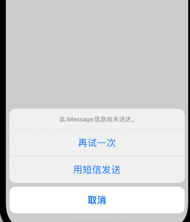 朗县apple维修iPhone上无法正常发送iMessage信息