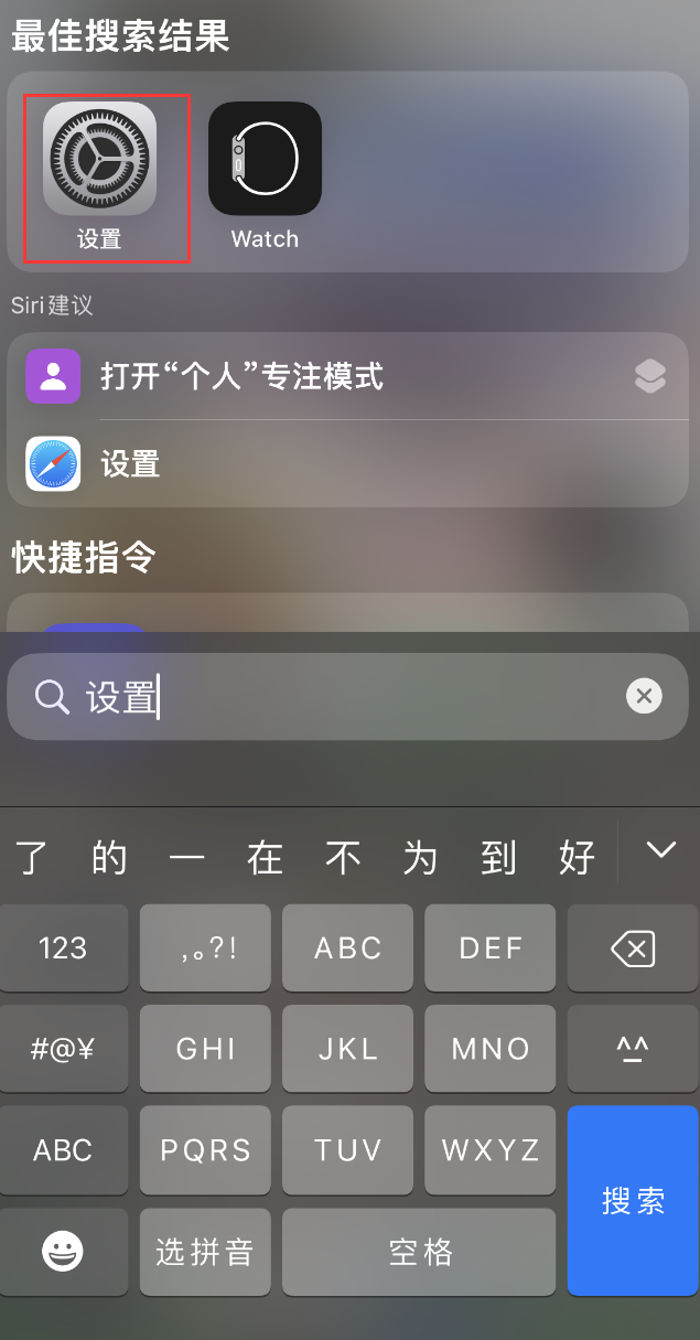 朗县苹果手机维修分享：iPhone 找不到“设置”或“App Store”怎么办？ 